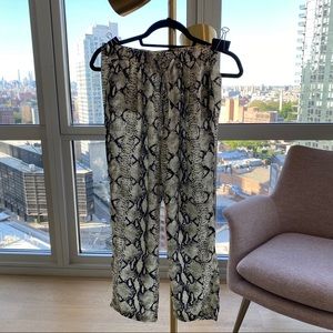 Lizard Print Pants